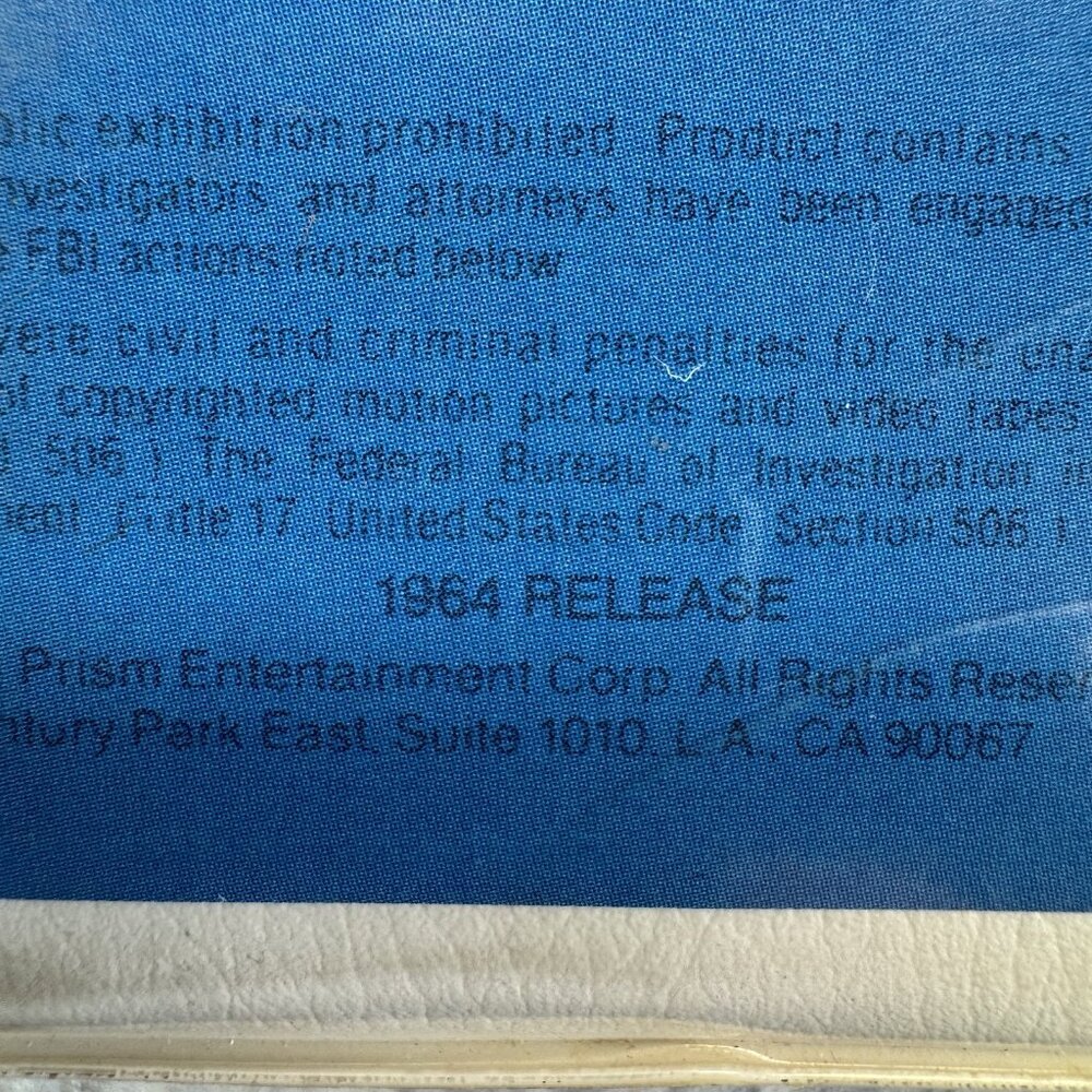 1964 Animated Return To Oz Childrens Video Playground VHS Tape Clamshell - Picture 5 of 11